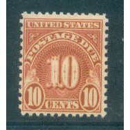 J84 10c Postage Due Barely Clears MNH Q3246
