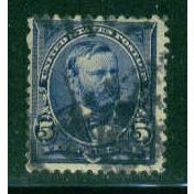 Used 281 5c Ulysses S. Grant Barely Clears M04813