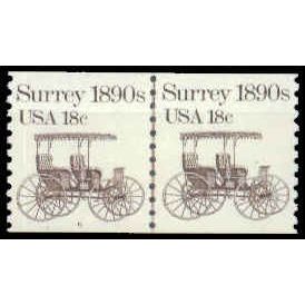 1907 18c Surrey Very Fine MNH Dry Gum CNP Left 6 G0336