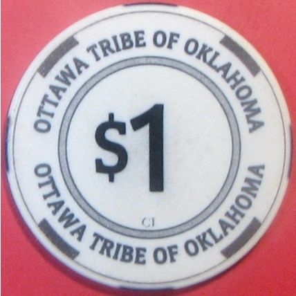 High Winds. $1 Casino Chip. Miami, OK. W79.