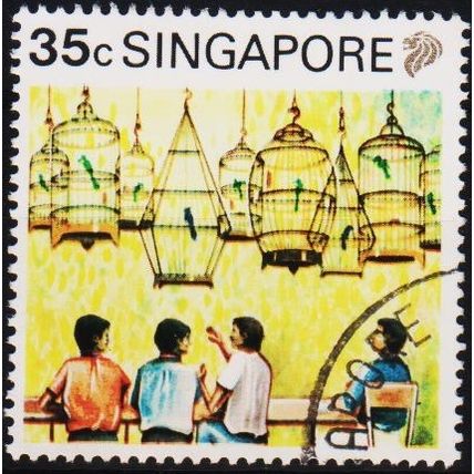 Singapore. 1990 35c S.G.629 Used