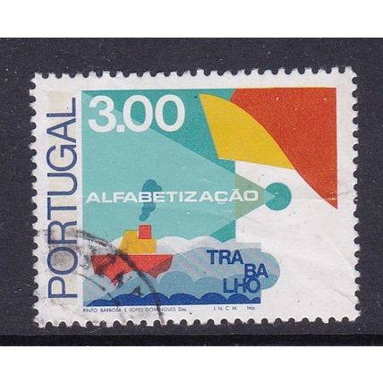 PORTUGAL 1976 LITERACY 3E USED SG1614 #1