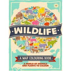Wildlife A Map Colouring Book