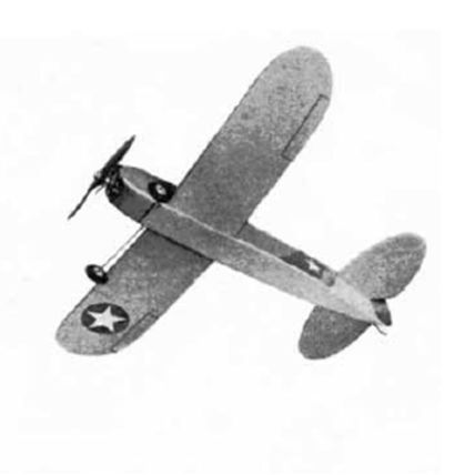Air Trails Magazine Annual 1944 Tethered Trainer Plan Control Line