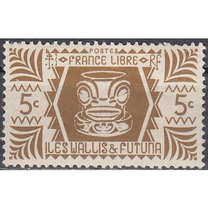 Wallis & Futuna 1944 Michel 146 Neuf ** Cote (2005) 0.30 € Art indigène