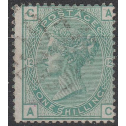 SG: 150,Plate 12 (AC) used 1875 Cat £ 160.00