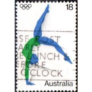 Australia 1976 Montreal Olympics 18c Value. Gymnastics. Fine Used