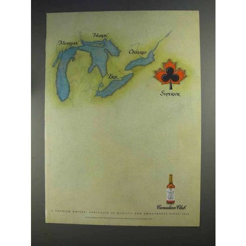 1991 Canadian Club Whisky Ad