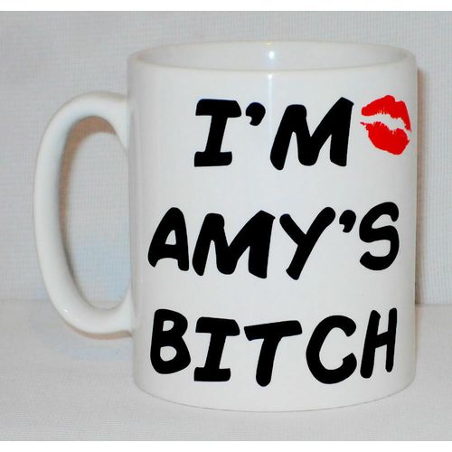 PERSONALISED I'm ANY NAME'S Bitch Mug Funny Gift Boyfriend Husband Girlfriend