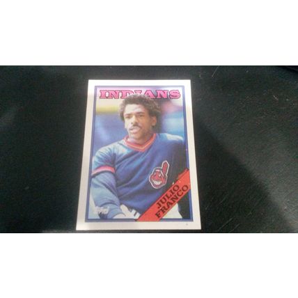1988 Topps Card # 683 Julio Franco Very Good-Excellent (4) Cleveland Indians