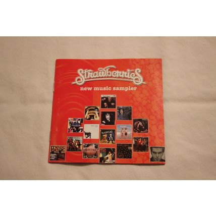 STRAWBERRIES NEW MUSIC SAMPLER-5" Various Artists Promo Sampler CD