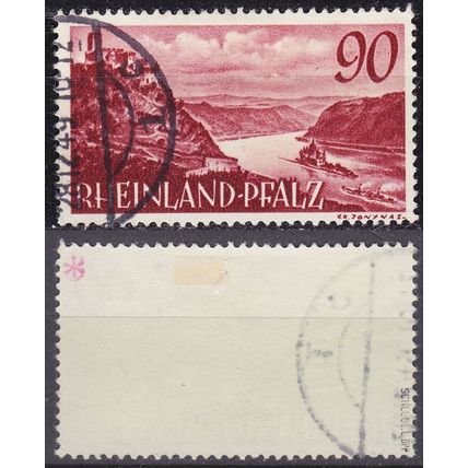 GERMANY Alliiert Franz. Zone [RheinlPfalz] MiNr 0041 y ( O/used ) [01] geprüft