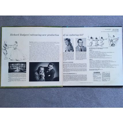 THE KING AND I - MUSIC THEATER OF LINCOLN CENTER (USA VINYL LP, 1964)