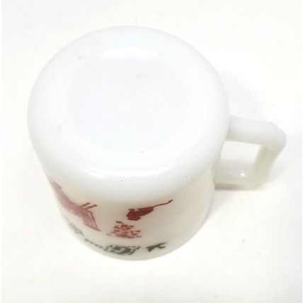 Vintage Hazel Atlas Religious Coffee Mug Cup God Is Great, God is Good (G14)
