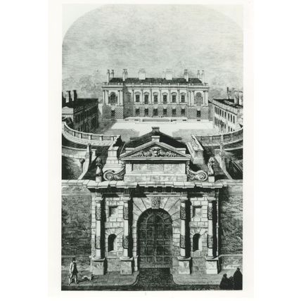 Charles Sheeres Burlington House Piccadilly Victorian News Postcard