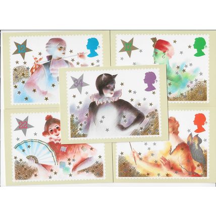 GB 1985 November PHQ M set of 5 Christmas