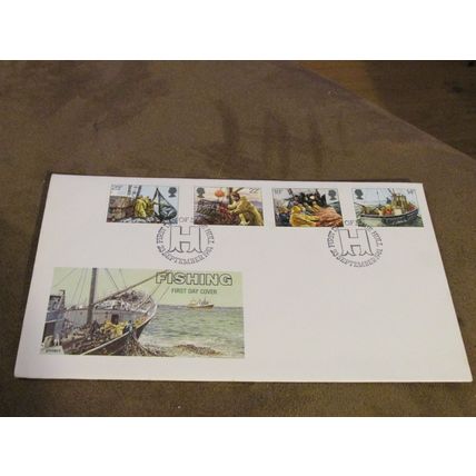 Philart 1981 GB FDC Cover - Sea Fishing industry