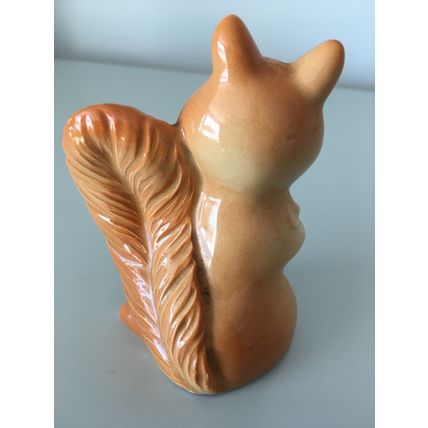 TAN CERAMIC SQUIRREL (3.5")