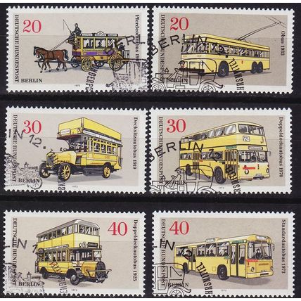 GERMANY BERLIN [1973] MiNr 0446-51 ( O/used ) [01] Auto