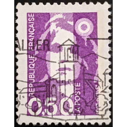 Stamp France SG2909 1990 0.50Fr Marianne Used