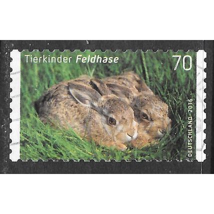 GERMANY 2016 CHILDRENS PETS RABBITS USED
