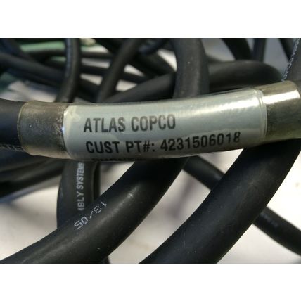 NEW ATLAS-COPCO 4231506018,4cdr 16 Awg E41663 NUTRUNNER TO CONTROLLER CABLE,Th