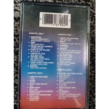 1987 " NOW THATS WHAT I CALL MUSIC 10 "2 CASSETTE COMPILATION ,GOOD. UK FREEPOST