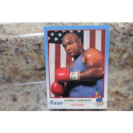 1991 KAYO BOXING GEORGE FOREMAN HEAVYWEIGHT CARD#099