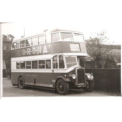 Black & White Photograph of Southern National Omnibus Co. Ltd. - DR 5199