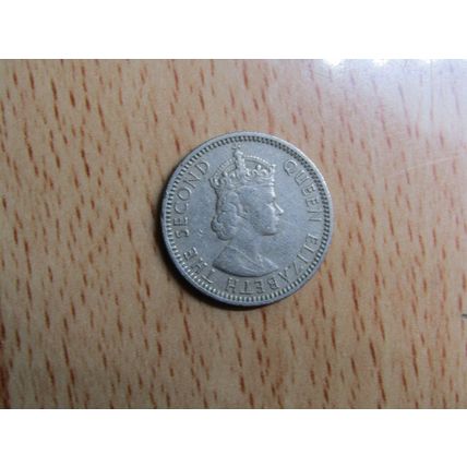 Borneo 1956 10 Cents Coin