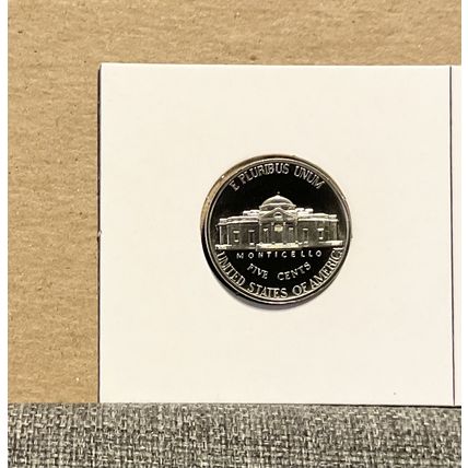 1- 1977 S ( PROOF/ DCAM ). JEFFERSON NICKEL.