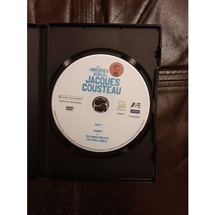 The Undersea World of Jacques Cousteau Disc 1 - Sharks & The Savage World Coral