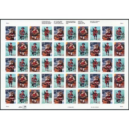 3007d, RARE Imperforate Sheet of 50 Stamps CV $3900++ - Stuart Katz
