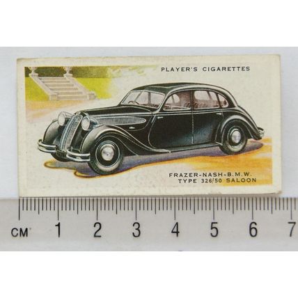 1937 Players Motor Cars 2nd series No. 20 Frazer-Nash-BMW Type 326/50 saloon
