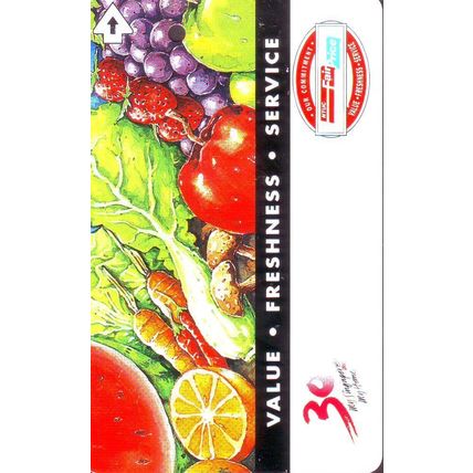 30th National Day NTUC Fairprice S'pore Transitlink Train/Bus Card