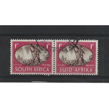 SouthAfrica.SG108 1d "Victory" Pairs.Fine Used.Aug25o