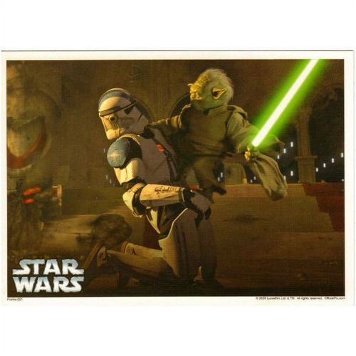 Star Wars Offical Pix Advertising Postcard from 2006 - New