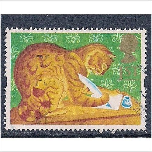 Great Britain 1994 Greetings Orlando Marmalade Cat Used SG1807 Sc 1545 Stamp