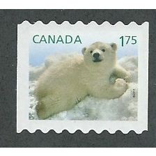 CAN 2011 $1.75 (S/A) 'BABY WILDLIFE' FINE USED (EBID41-252)