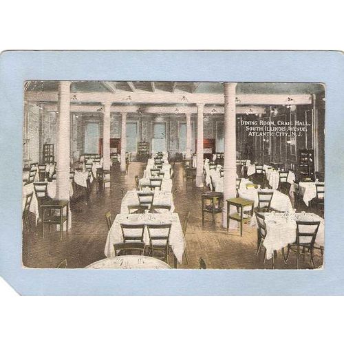 New Jersey Atlantic City Dining Room Craig Hall S Illinois Ave~3069