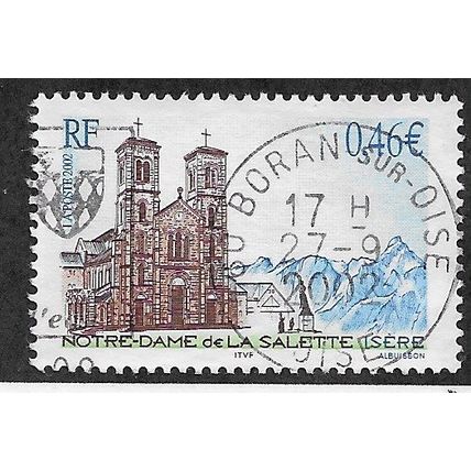 FRA 2002 46c 'NOTRE DAME DE LA SALETTE FINE USED (EBID66-997)