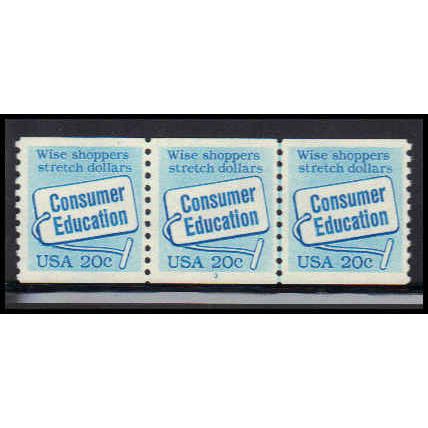 2005 20c Consumer Education Fine MNH Dry Gum PNC 3/3 PA2498