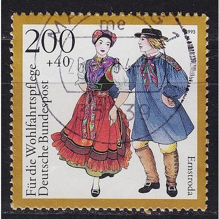 GERMANY BUND [1993] MiNr 1700 ( O/used ) Trachten