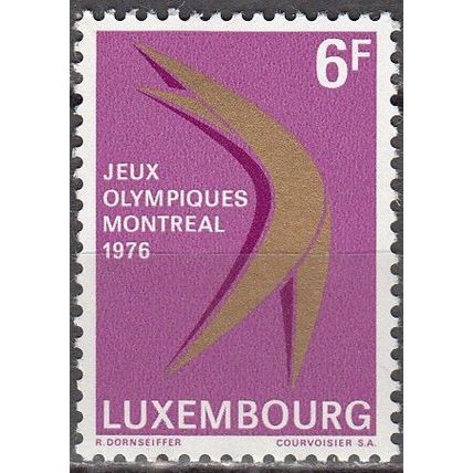 Luxembourg 1976 Michel 931 Neuf ** Cote (2008) 0.50 Euro Jeux Olympiques