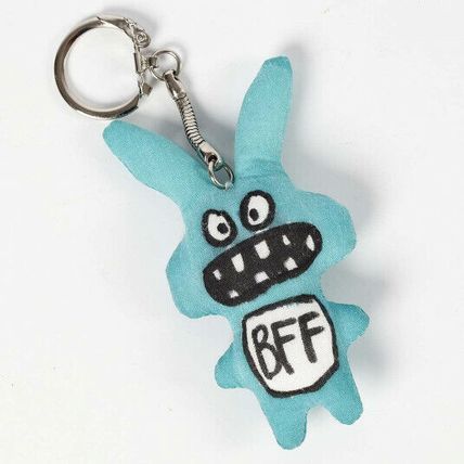 Fabric Stuffed Decorate your Own Key Rings 5 Pack 6-10cm tall Fun For All CR52
