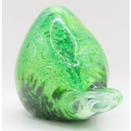 Objets Dart Green Bird Lampwork Glass Ornament Figurine 9 CM Gift Home Decor