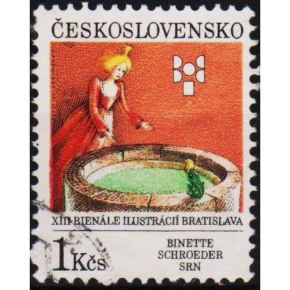 Czechoslovakia. 1991 1k S.G.3068 Used