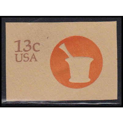 U574 Mint Very Fine Cut Square Z2928
