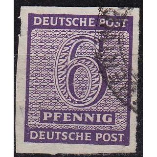 GERMANY Alliiert SBZ [West-Sachsen] MiNr 0117 Y ( O/used ) [03]