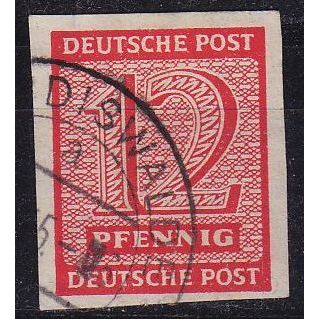GERMANY Alliiert SBZ [West-Sachsen] MiNr 0119 X ( O/used )